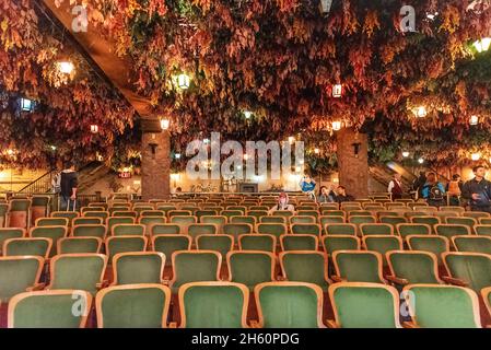 The Elgin and Winter Garden Theatres in Toronto, Kanada. Innenansicht Stockfoto