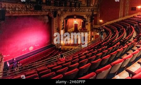 The Elgin and Winter Garden Theatres in Toronto, Kanada. Innenansicht Stockfoto