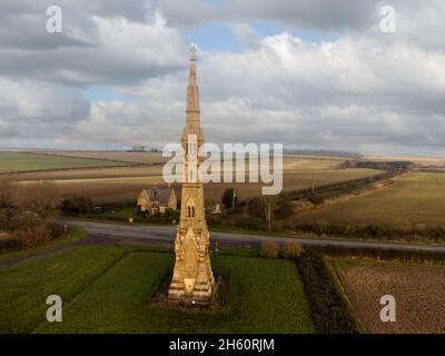 Sledmere Monument, Sledmere, East Riding of Yorkshire, Großbritannien Stockfoto