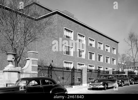 Lamont Library, Harvard University, Cambridge, Massachusetts; 1949 Stockfoto