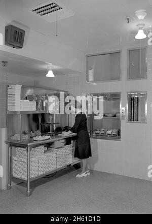 Schrafft's, Esso Building, Rockefeller Center, New York; 1948 Stockfoto