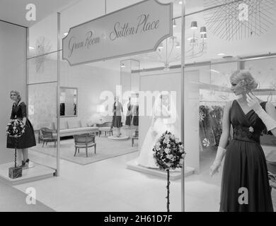 Bloomingdale's, Geschäft in Hackensack, New Jersey; 1959 Stockfoto