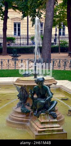 FRANKREICH, SEINE ( 75 ), PARIS, WATERR FRÜHLING IM GARTEN EMILE CHAUTEMPS Stockfoto