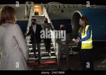 Berichtet: Verteidigungsminister Dr. Mark T. Esper kommt in Malta an., 29. September 2020. Stockfoto