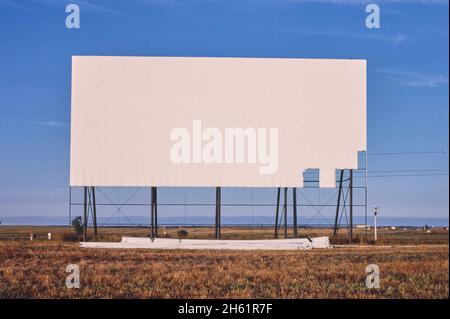 Marty's Sky-Vu III, Routen 52 und 281, Jamestown, North Dakota; ca. 1987 Stockfoto