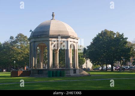 Der Pavillon auf Salem Common in Salem Massachusetts USA Stockfoto