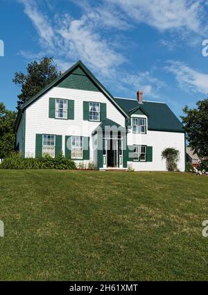 anne of Green Gables', anne of Green Gables Heritage Place, Autorin lucy maude montgomery, kanada, Außenansicht, fiktive Geschichte, Prinz edward Insel Stockfoto