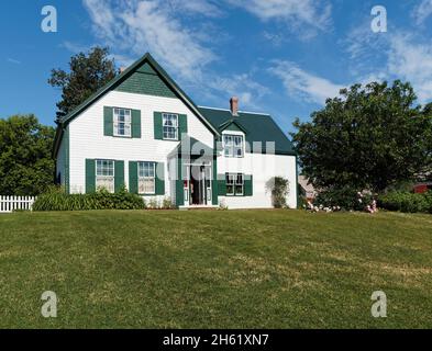 anne of Green Gables', anne of Green Gables Heritage Place, Autorin lucy maude montgomery, kanada, Außenansicht, fiktive Geschichte, Prinz edward Insel Stockfoto