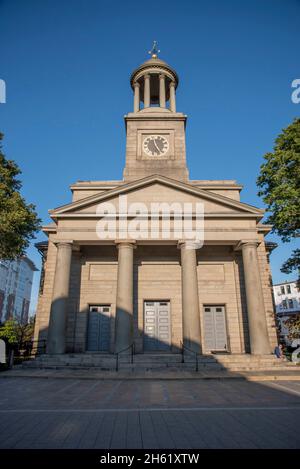 Vereinigte erste Pfarrkirche in Quincy, Massachusetts, USA Stockfoto