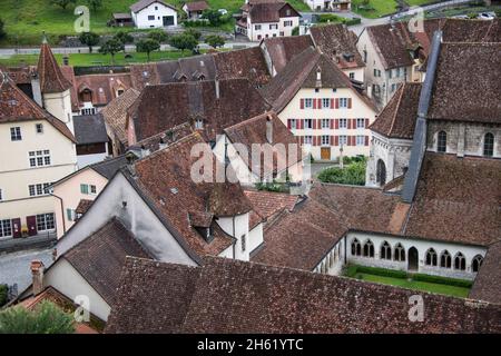 Impressionen aus saint-ursanne, Kanton jura, schweiz Stockfoto