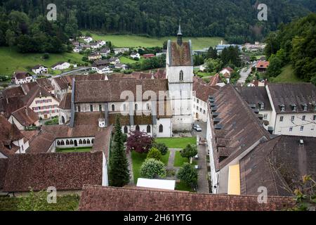 Impressionen aus saint-ursanne, Kanton jura, schweiz Stockfoto