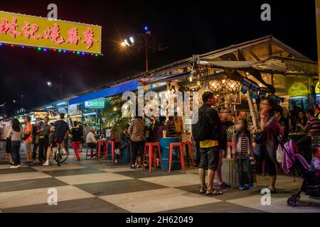 Street Food, Nachtmarkt, Dongdamen Nachtmarkt hualien Stockfoto