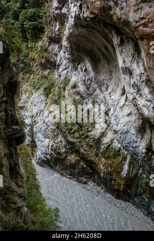 Felsformationen im nationalpark taroko-Schlucht Stockfoto