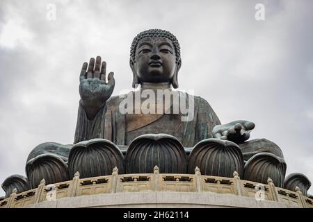 nong Ping Big buddha, tian tan buddha, lantau Stockfoto