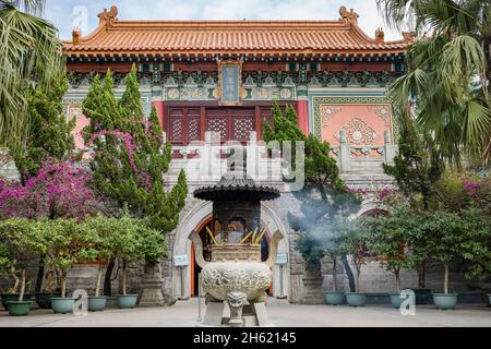 po lin Kloster, po lin Tempel, lantau Stockfoto