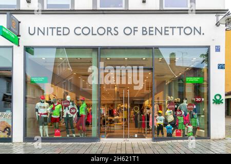 united Colors der benetton Niederlassung in kempten Stockfoto