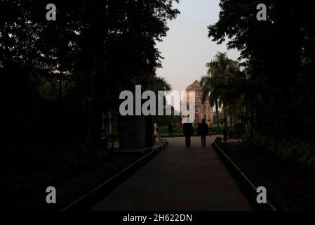 Berichtet: Verteidigungsminister Dr. Mark Esper besucht Lodhi Garden, Indien, 26. Oktober 2020. Stockfoto