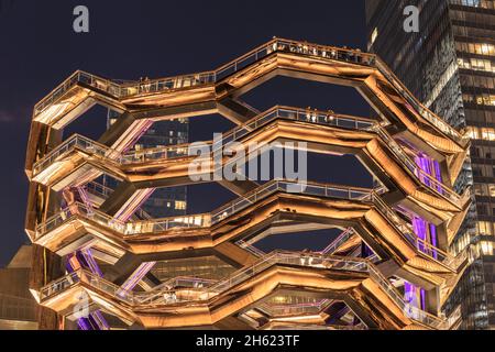 Das Schiff, begehbare Kunstwerke des britischen Designers thomas heatherwick, hudson Yards, New york City, New york State, usa Stockfoto