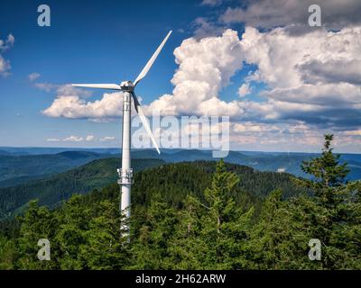 Blick vom brandenkopf Turm über den zentralen Schwarzwald Stockfoto