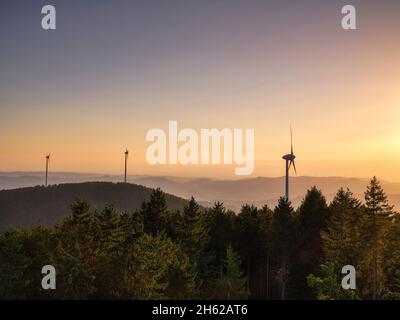 Blick vom brandenkopf Turm über den zentralen Schwarzwald Stockfoto