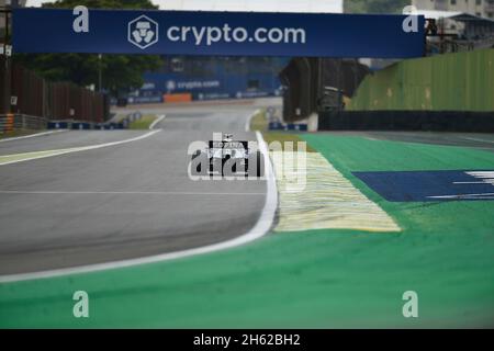 Interlagos, Brasilien. November 2021. 12.11.2021, Autodromo Jose Carlos Pace, Interlagos, FORMEL 1 HEINEKEN GRANDE PREMIO DO BRASIL 2021, im Bild Nichola Latifi (CAN), Williams Racing Credit: dpa/Alamy Live News Stockfoto