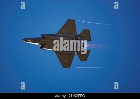 Die erstaunliche F-35 Lightning II ist Amerikas herausragender moderner Kämpfer Stockfoto