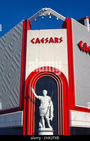 Caesar's, Atlantic City, New Jersey; ca. 1985. Stockfoto