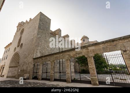 franziskanerkloster von sant francesc, 1459, mit museu de menorca, mahon, mao, menorca, balearen, spanien, europa Stockfoto