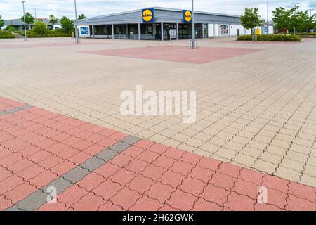 lidl-Filiale in landsberg am lech Stockfoto