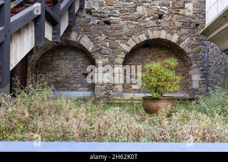 Schloss Burg -Schloss in Solingen, Deutschland, ist ein berühmtes Reiseziel in der Gegend Stockfoto