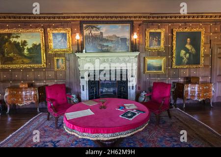 england, hampshire, das vyne Landhaus in sherborne st.john in der Nähe von basingstoke, Innenansicht Stockfoto