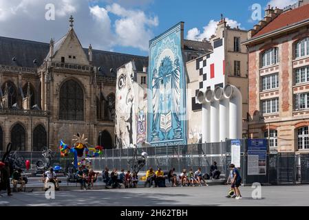 frankreich, paris, strawinsky-Museum im centre centre de centre Stockfoto