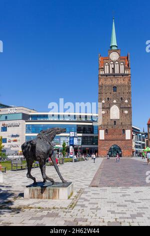 kröpeliner Tor Zentrum rostock ktc und kröpeliner Tor, rostock, mecklenburg-vorpommern, deutschland, europa Stockfoto