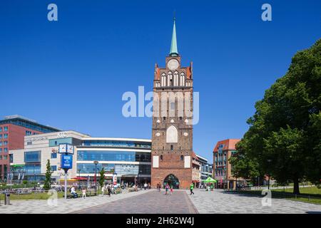 kröpeliner Tor Zentrum rostock ktc und kröpeliner Tor, rostock, mecklenburg-vorpommern, deutschland, europa Stockfoto