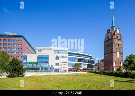 kröpeliner Tor Zentrum rostock ktc und kröpeliner Tor, rostock, mecklenburg-vorpommern, deutschland, europa Stockfoto