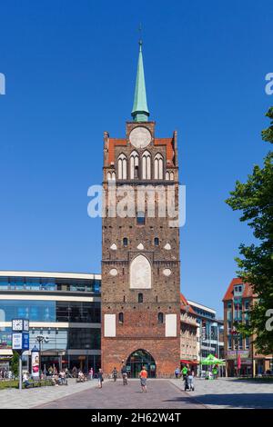 kröpeliner Tor Zentrum rostock ktc und kröpeliner Tor, rostock, mecklenburg-vorpommern, deutschland, europa Stockfoto