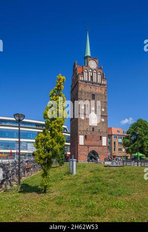 kröpeliner Tor Zentrum rostock ktc und kröpeliner Tor, rostock, mecklenburg-vorpommern, deutschland, europa Stockfoto