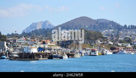 Morro Bay in Kalifornien, USA Stockfoto