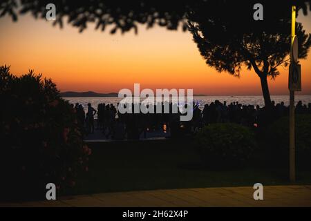 Impressionen von zadar,dalmatien,kroatien Stockfoto