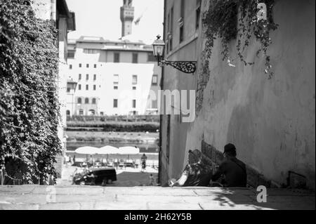 florenz (florenz), die Hauptstadt der italienischen toskana, ist die Heimat vieler Meisterwerke der Renaissance-Kunst und -Architektur Stockfoto