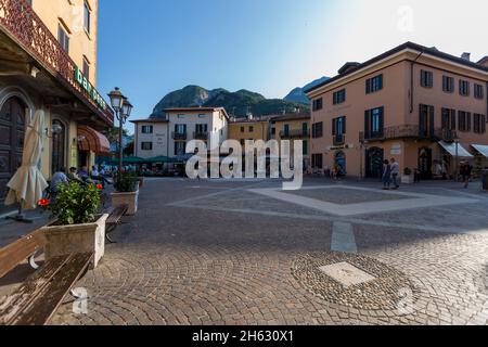 Wandern in menaggio, lombardei, italien Stockfoto