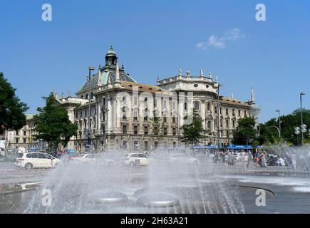 deutschland, bayern, münchen, stadtmitte, Justizpalast am karlsplatz, Landgericht münchen i Stockfoto