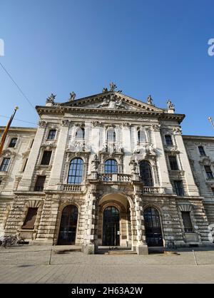 deutschland, bayern, münchen, stadtmitte, Justizpalast am karlsplatz, Landgericht münchen i Stockfoto