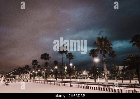 [hdr] Impressionen von barcelona - einer Stadt an der Küste des nordöstlichen spaniens. Sie ist die Hauptstadt und größte Stadt der autonomen Gemeinschaft katalonien sowie die zweitbevölkerungsreichste Gemeinde spaniens. Stockfoto