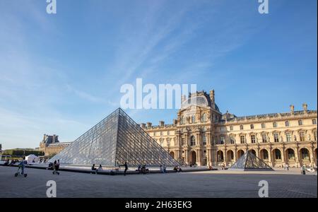 frankreich, paris, 1. Arrondissement, louvre-Palast Stockfoto