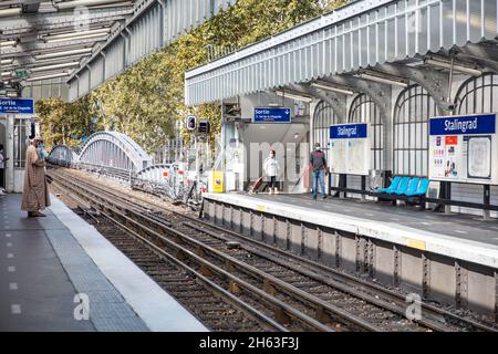 frankreich, paris, stalingrad U-Bahn-Station Stockfoto