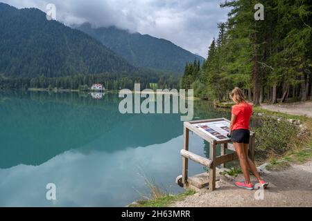 antholz, provinz bozen, Südtirol, italien. Stockfoto