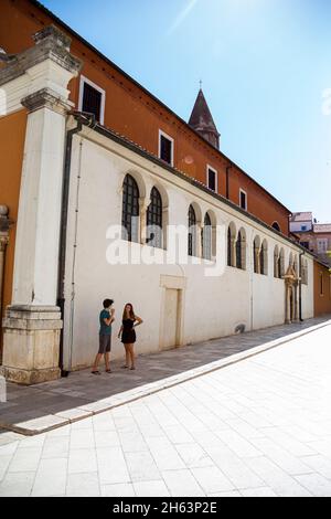 Die st. simon Kirche (san simeon) in zadar in kroatien Stockfoto