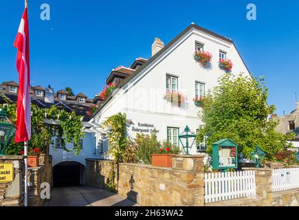 wien,Hotel landhaus fuhrgassl-huber im Stadtteil neustift am walde im Jahr 19. döbling,wien,österreich Stockfoto