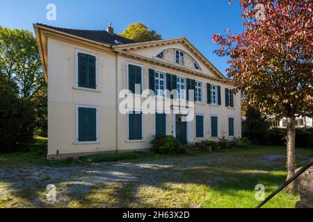 deutschland,velbert,velbert-mitte,bergisches Land,niederbergisches Land,niederberg,rheinland,Nordrhein-westfalen,nrw,altes Bürgermeisterhaus,ehemals Bürgermeisteramt Stockfoto